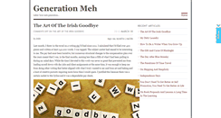 Desktop Screenshot of generationmeh.com